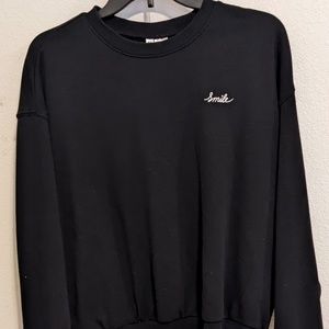 Ladies Crop Sweatshirt